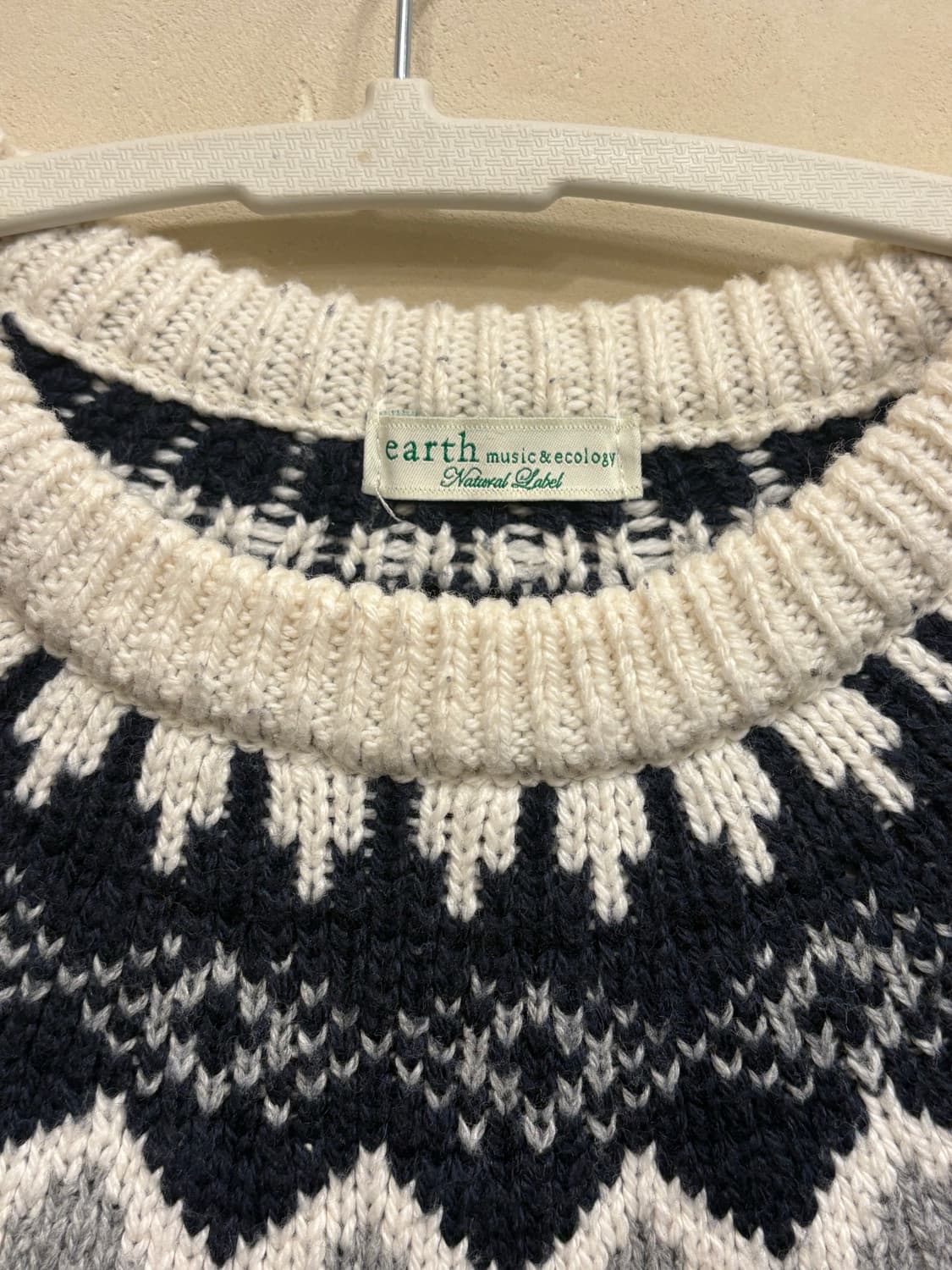 일본빈티지 노르딕 니트 상품이미지2