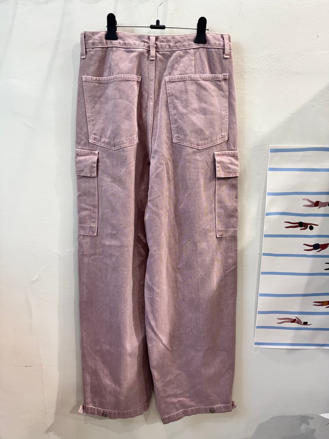 vintage 파스텔 카고 와이드pt 상품이미지5