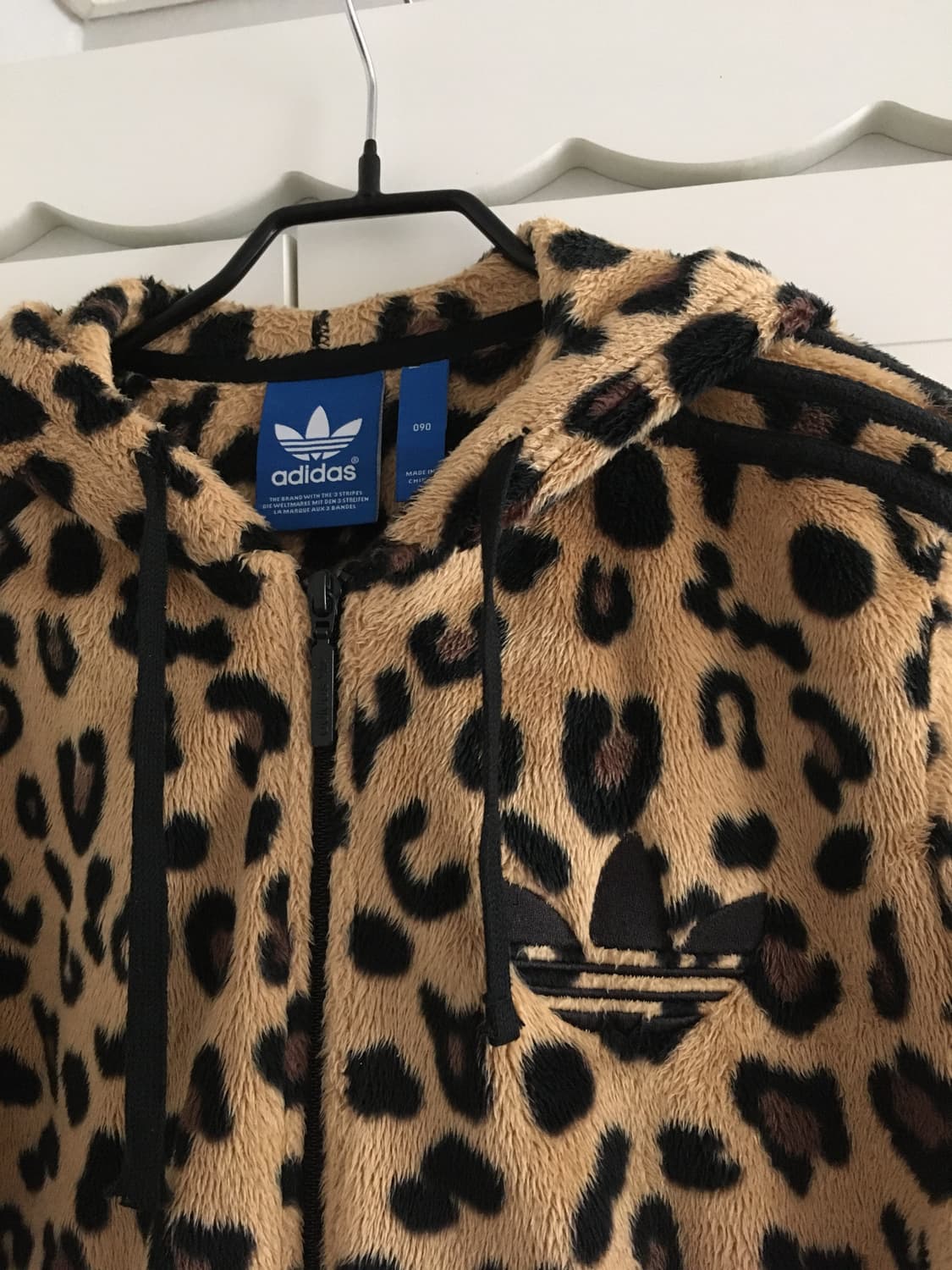 아디다스 희귀 쉐르파 파이어버드 호피 후리스 집업 히메갸루 대장템 상품이미지3