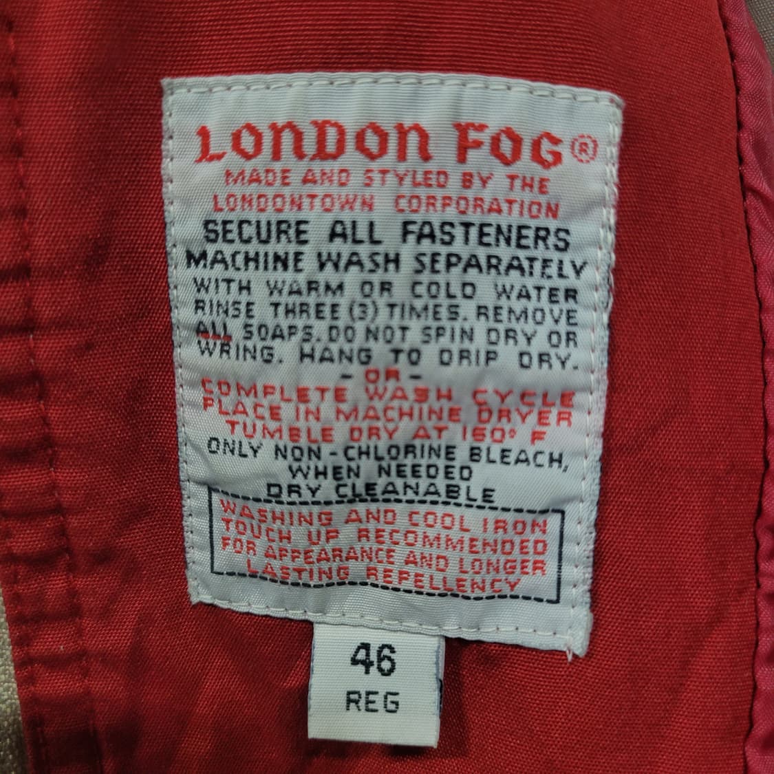 LONDON FOG 윈드브레이커 드리즐러 자켓  상품이미지5