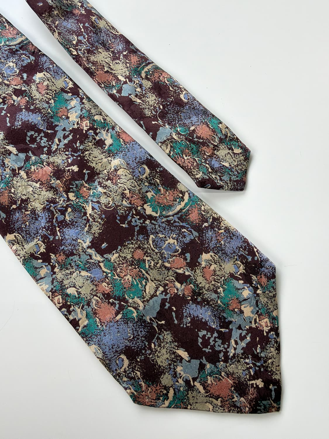 빈티지 실크 넥타이 9.7cm 상품이미지4