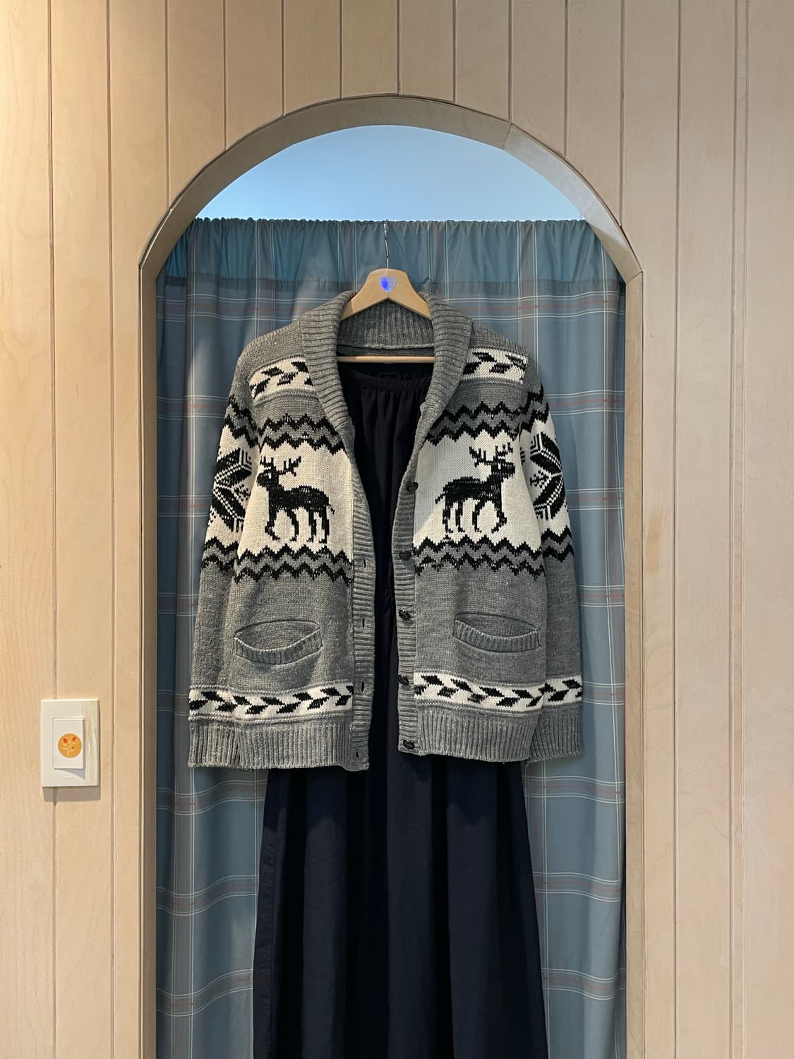 일본제 사슴패턴 코위찬 상품이미지3