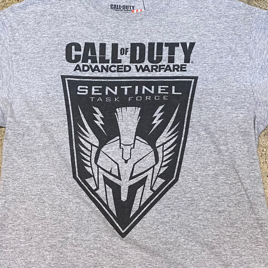 미국 빈티지 콜오브듀티 센티넬 프린팅 반팔티 상품이미지3