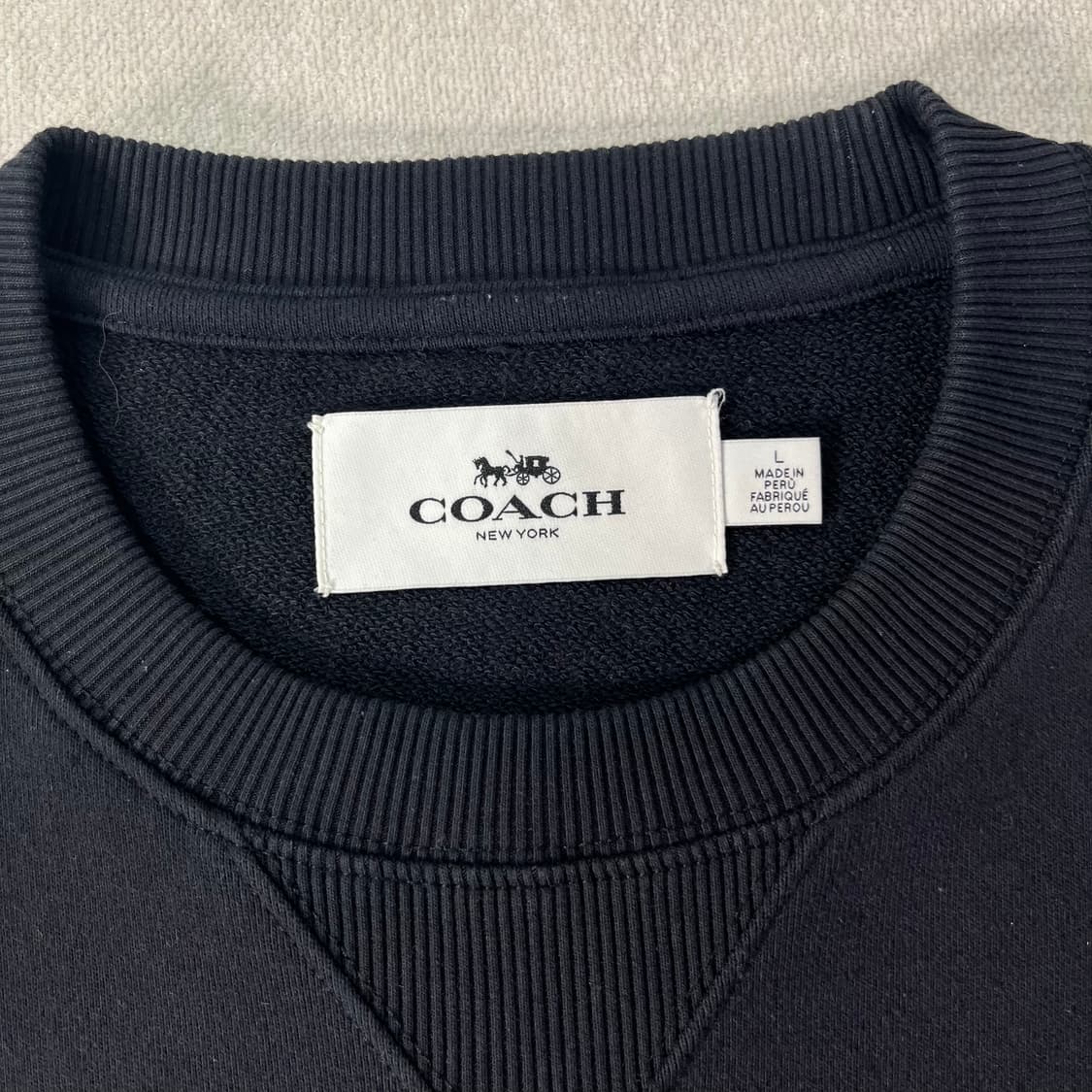 100 코치 그라피티 맨투맨 상품이미지3