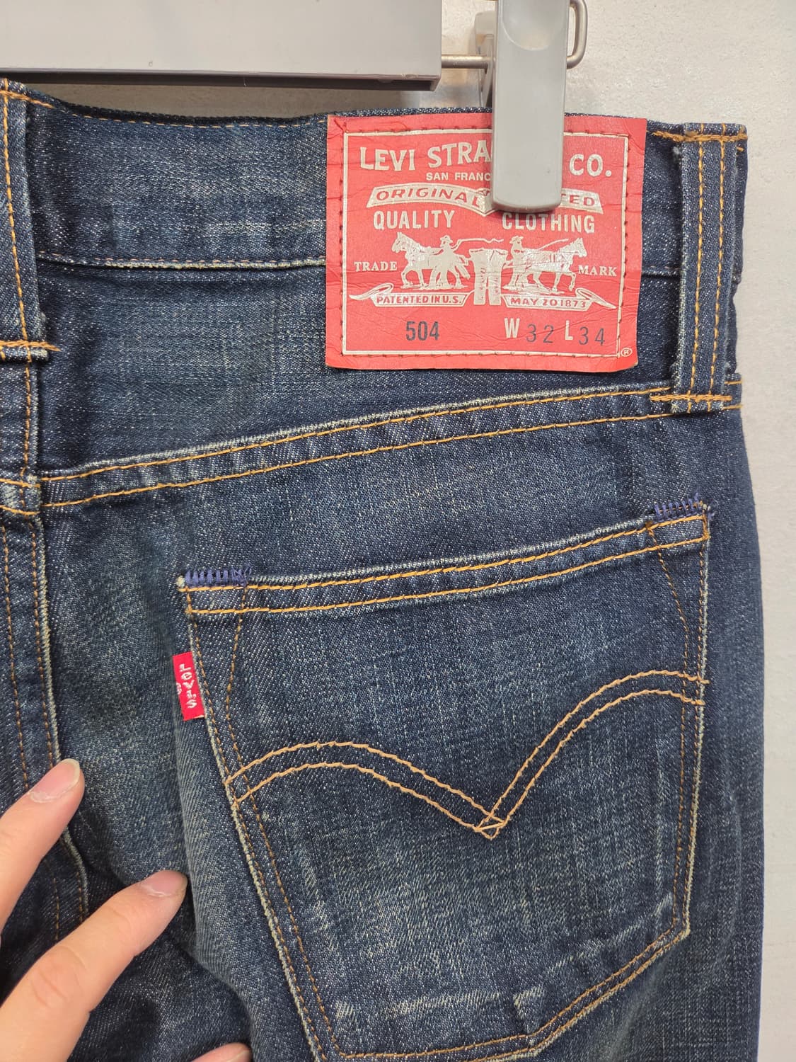 리바이스 레드탭 504 데님팬츠 32 상품이미지3
