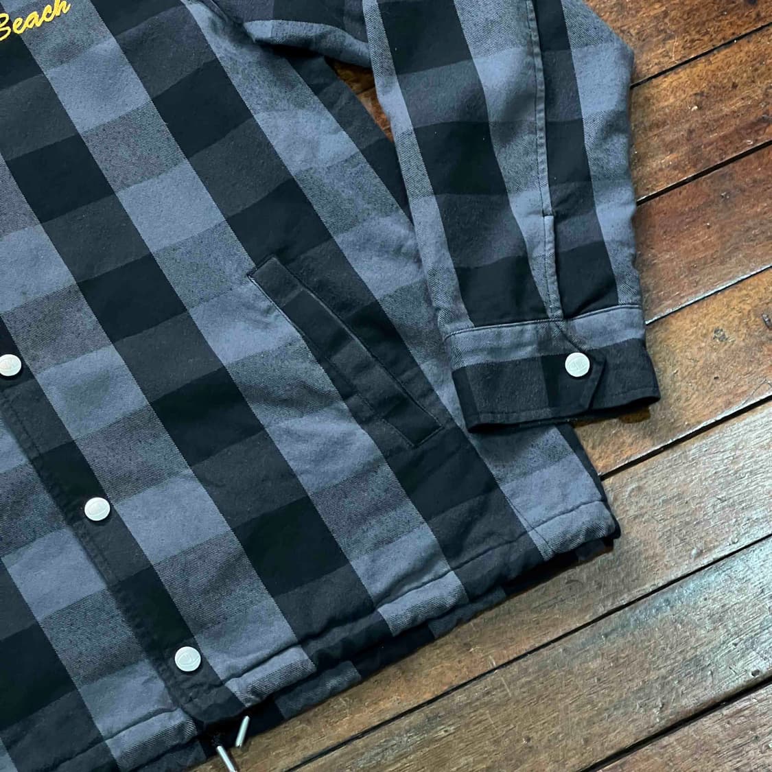 챔피온 체크 패턴 코치 자켓 상품이미지2