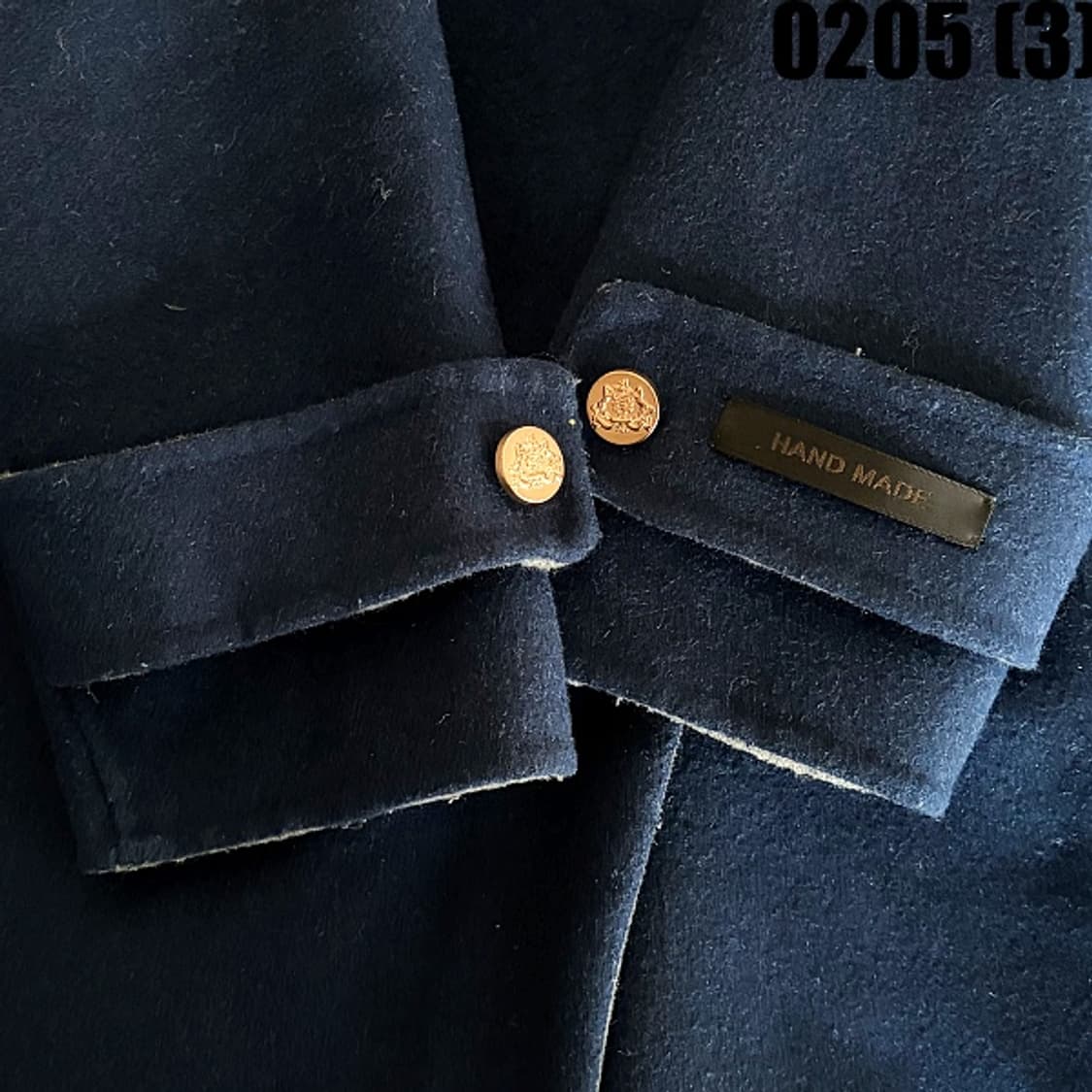 [55] 리스트 여성 네이비 천연 라쿤퍼 후드 롱 코트 0205(3) 상품이미지3