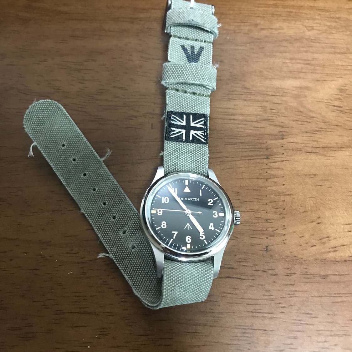 산마틴 영국군 시계 (영국 수재 스트랩) 상품이미지6