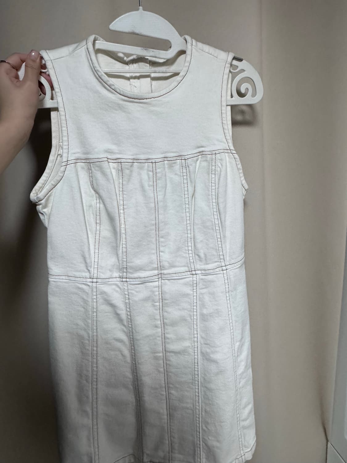 자라 아이보리 원피스 상품이미지1