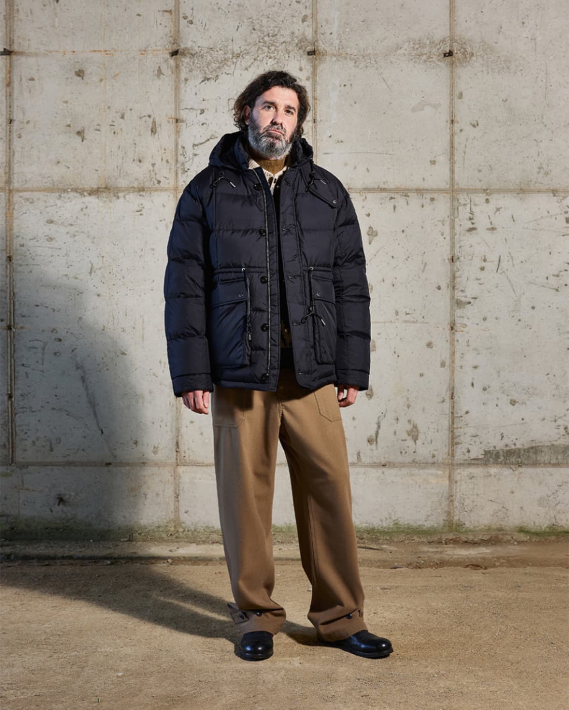 유니폼브릿지 / 카라코람 다운 파카 블랙 / M 상품이미지4