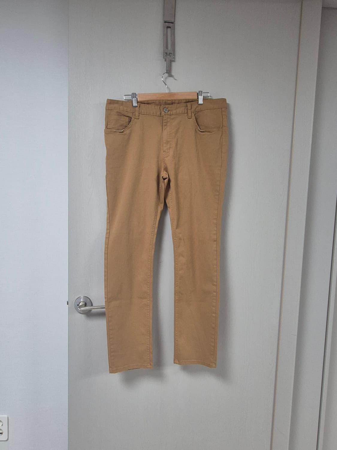 카멜색 청바지 36인치 (새상품급) 상품이미지1