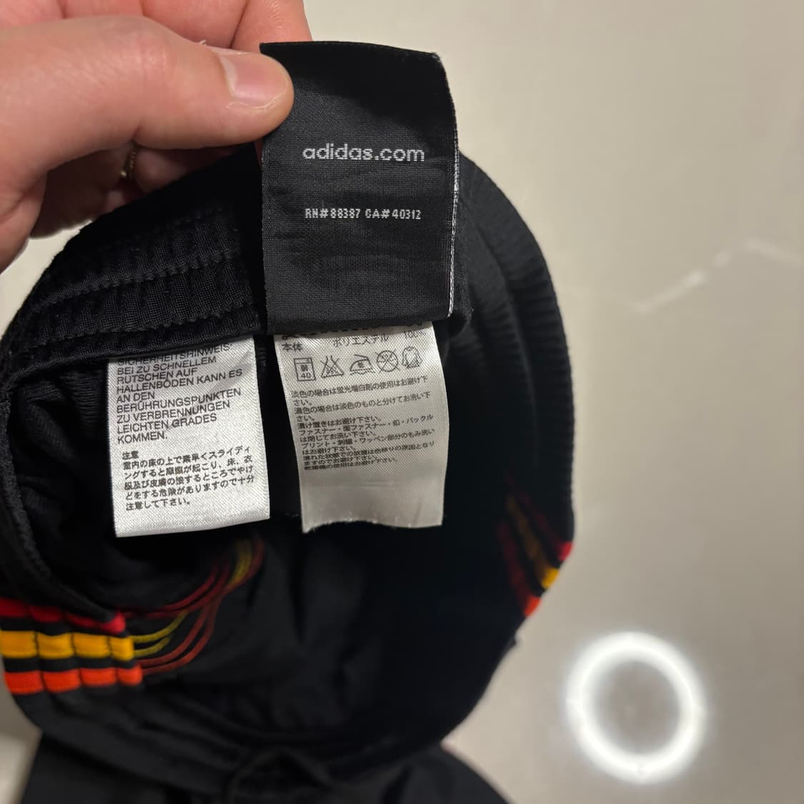 정품 아디다스 JPN 사이드라인 블랙 트랙팬츠 트레이닝 바지 상품이미지10