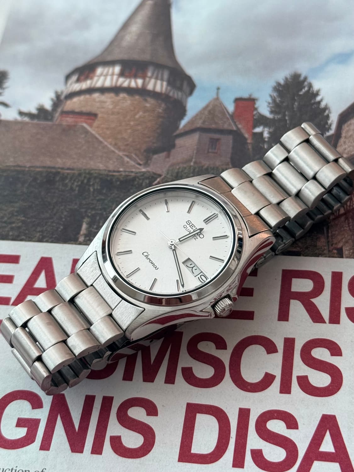 Seiko 세이코 쿼츠 Chronos Day-Date 1980 상품이미지5
