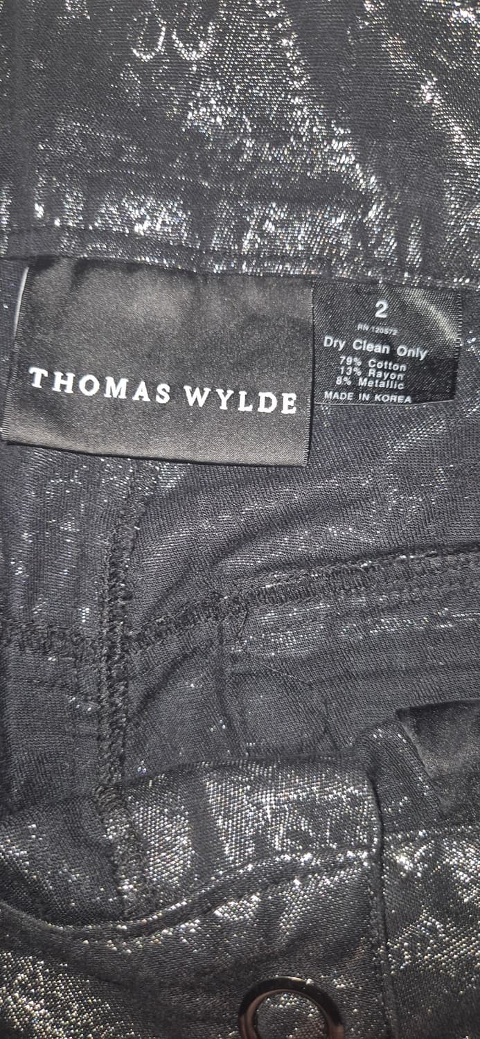 THOMAS WYLDE 스컬 로우라이즈 부츠컷 팬츠 상품이미지4