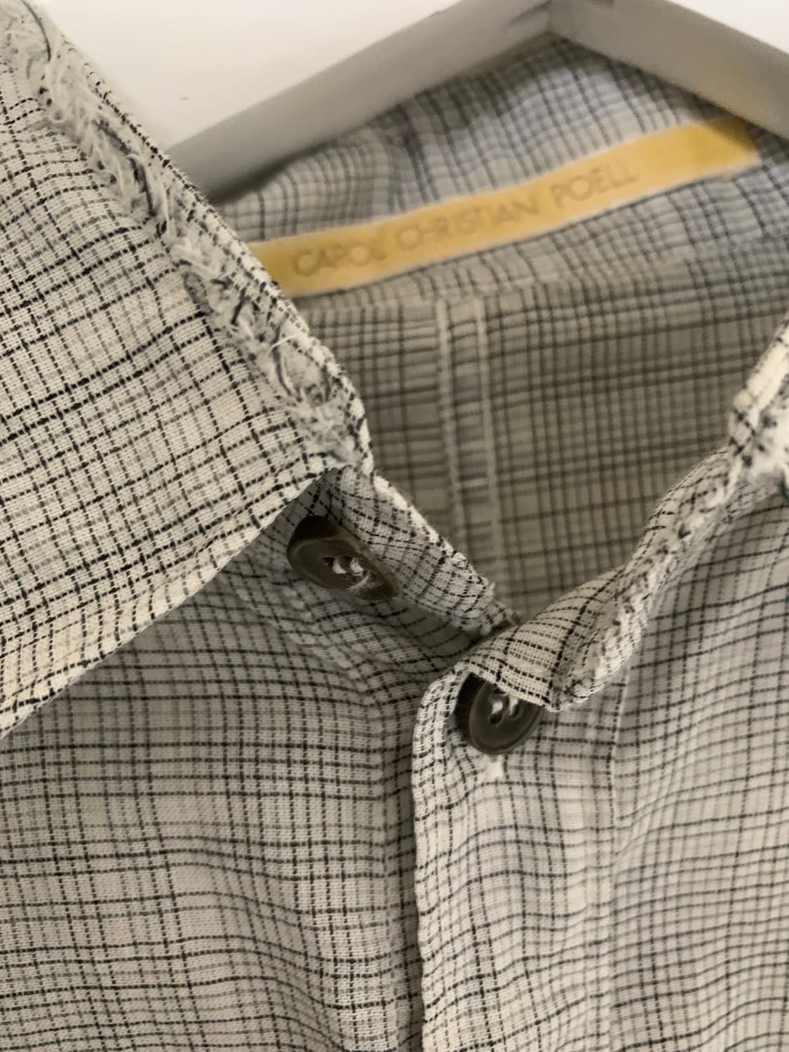 carol christian poell 04ss shirt 상품이미지5