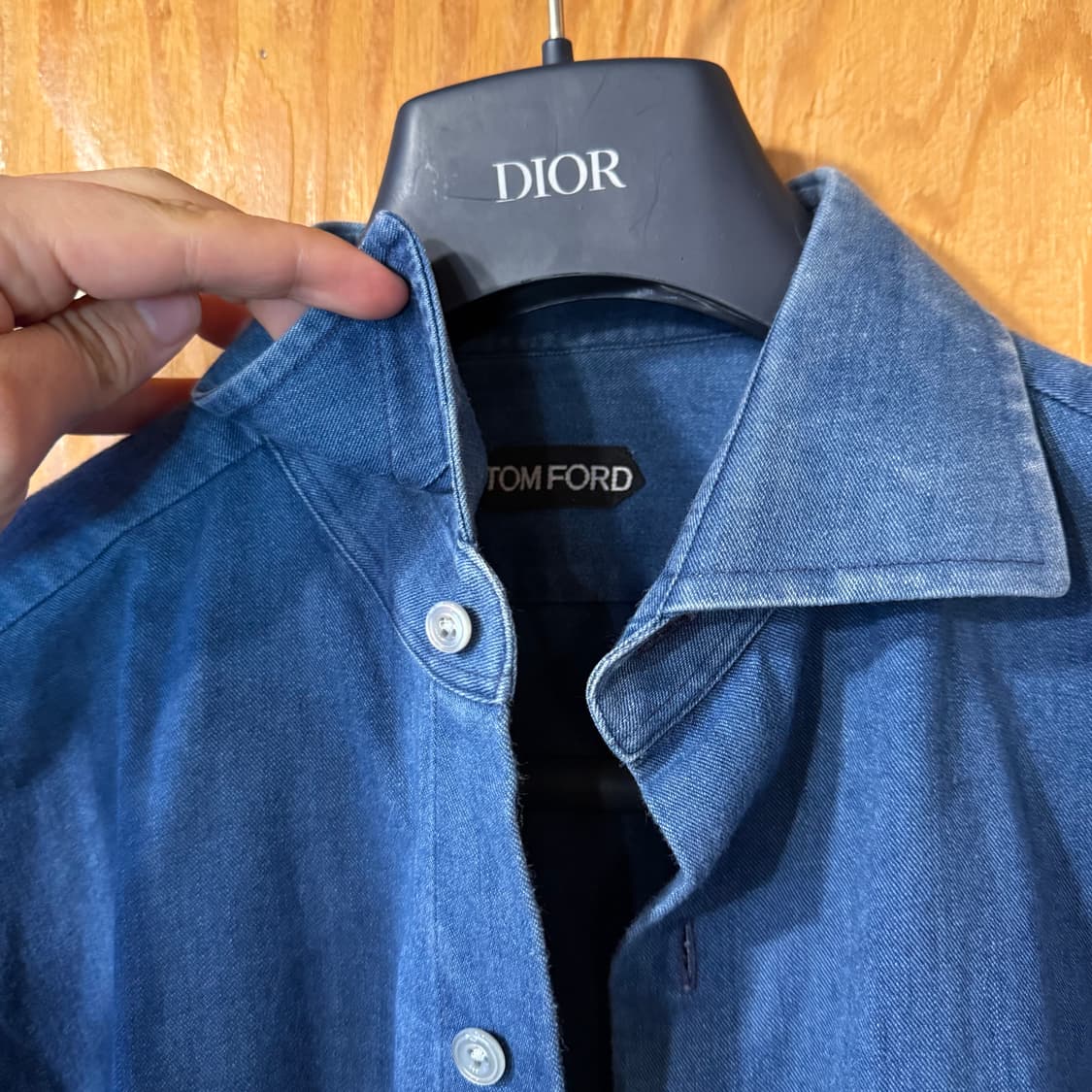 톰포드 데님 셔츠 판매 합니다. 상품이미지1