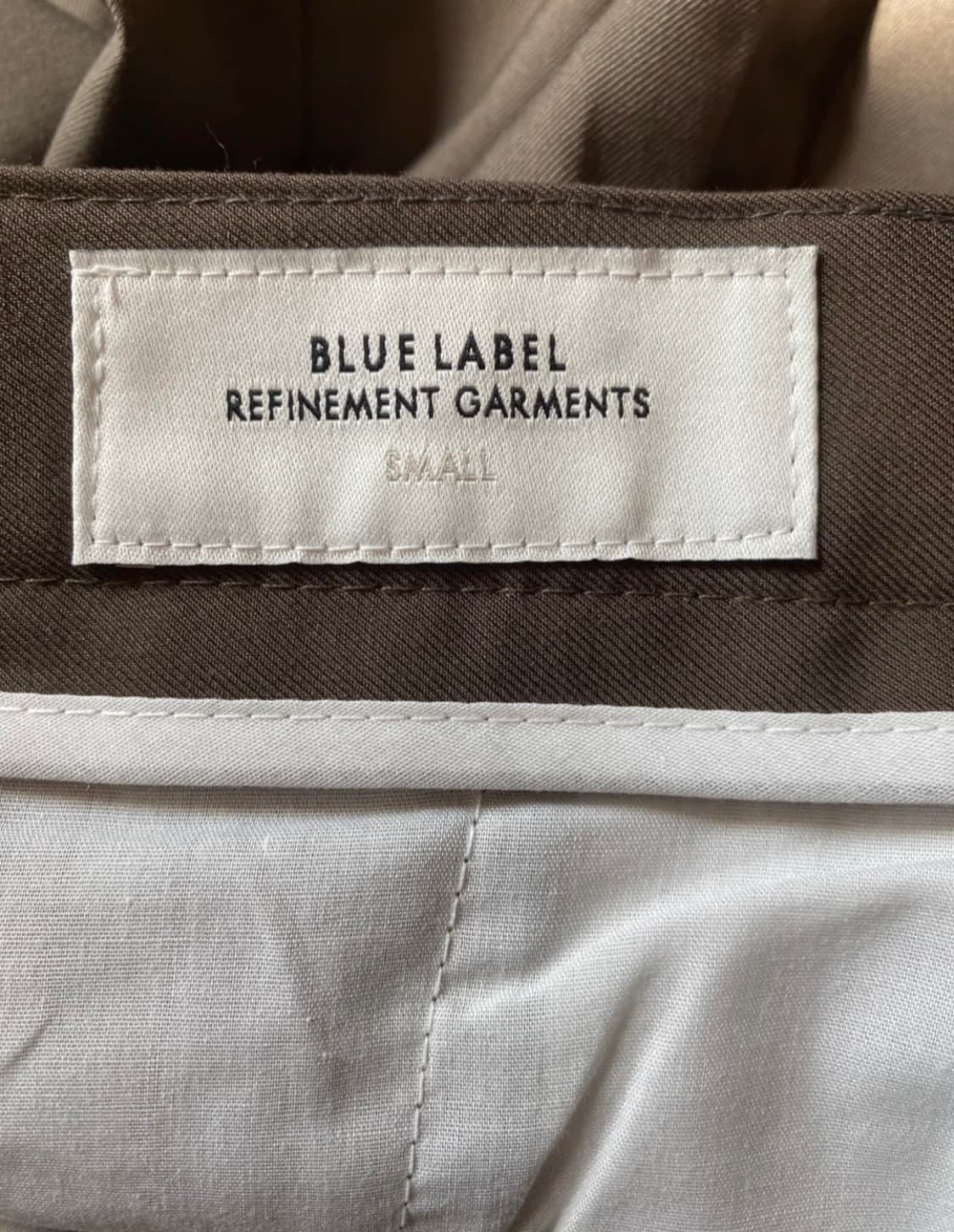 BLUE LABEL 브라운 베럴 팬츠 새상품급 상품이미지5