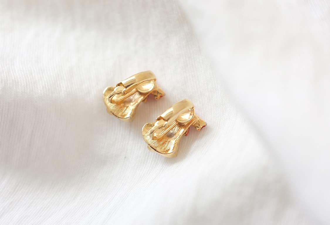 1980s  크리스마스 종 빈티지귀걸이 빈티지귀찌  상품이미지8