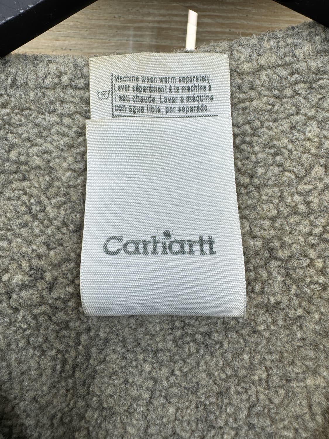 칼하트 V26 DKB 쉐르파 캔버스 베스트 상품이미지7