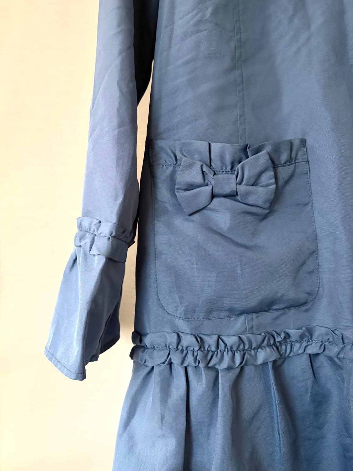 일본빈티지 소라 리본 자켓 판매합니다 상품이미지3