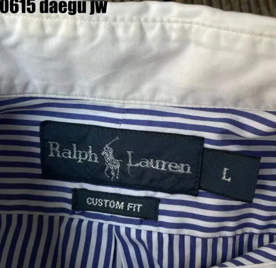 폴로 랄프로렌 스트라이프 셔츠 L 상품이미지3