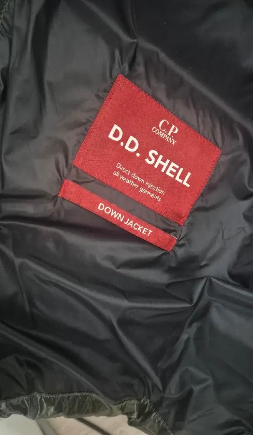 Cp컴퍼니 DD쉘 고글 니트패딩 올리브 XL 상품이미지4