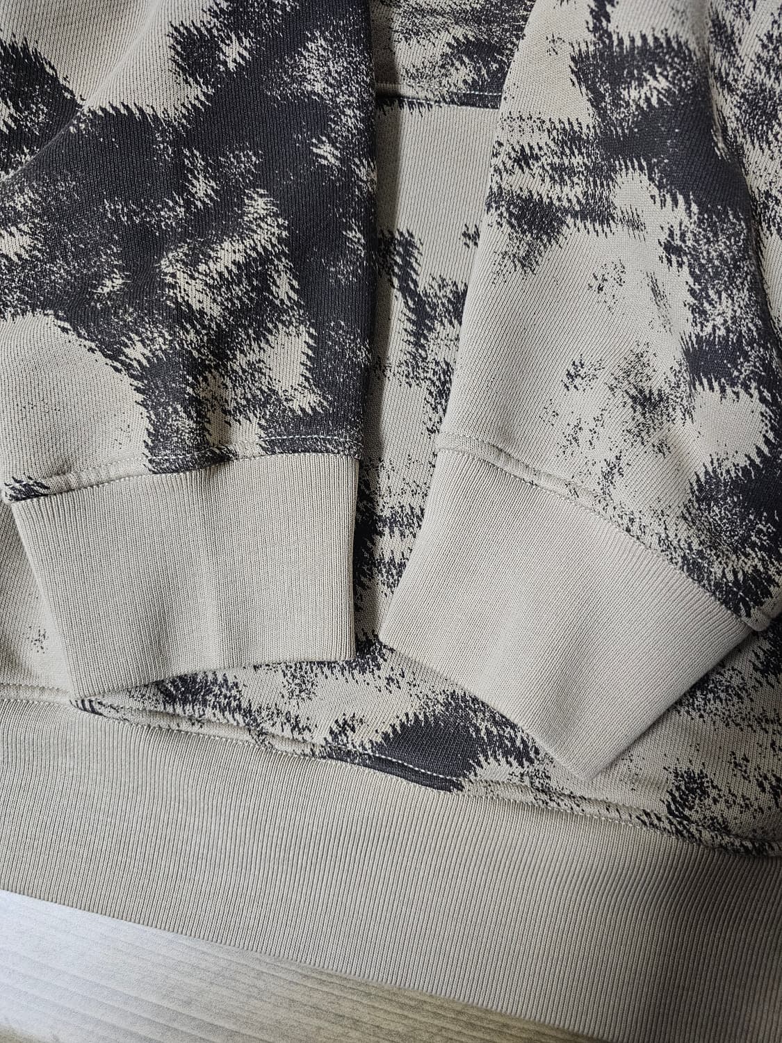 스톤아일랜드 카모플라주 오버사이즈 하프집업 상품이미지5