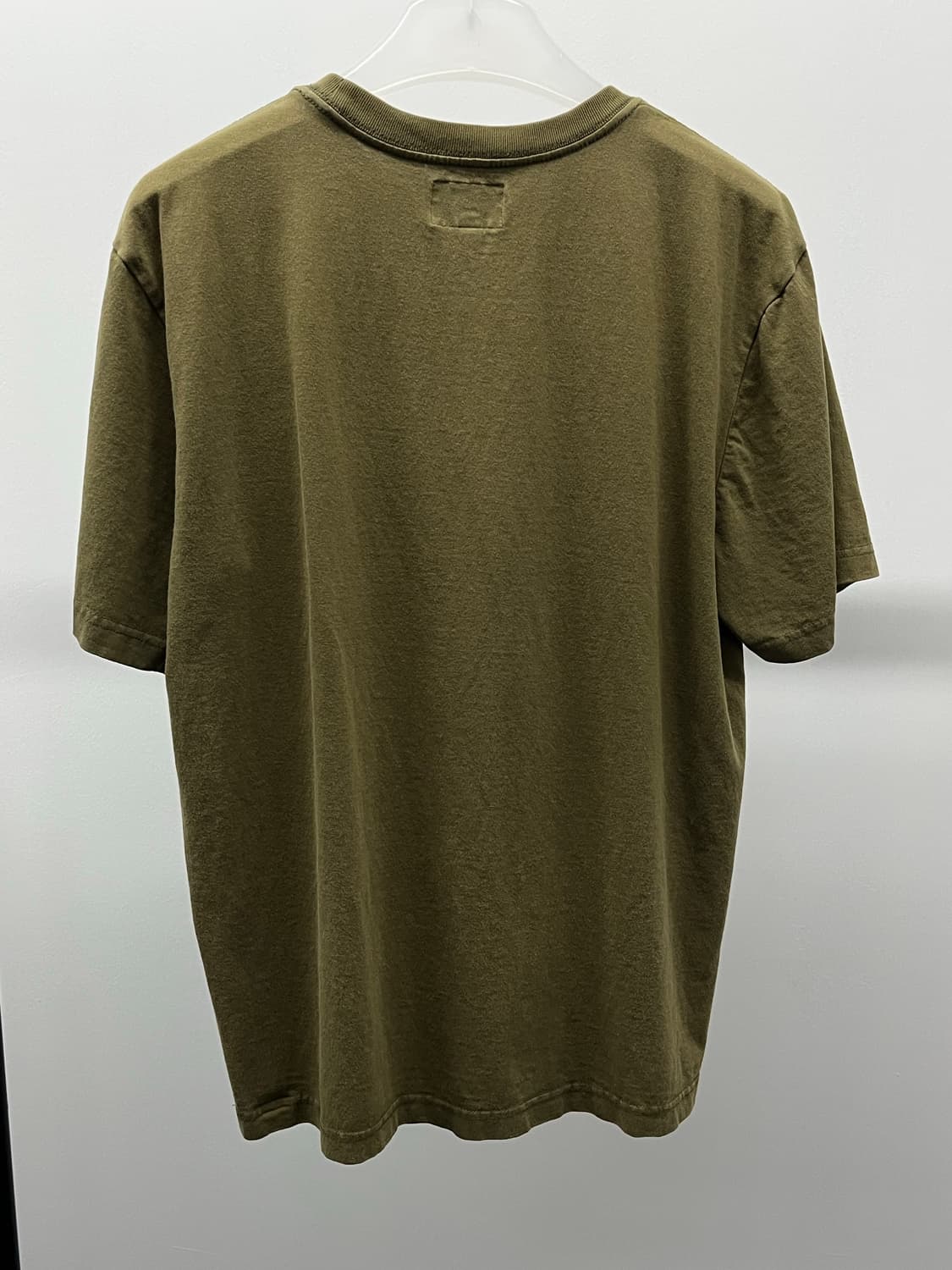 스투시 stussy stock logo 티셔츠 olive M사이즈 상품이미지4
