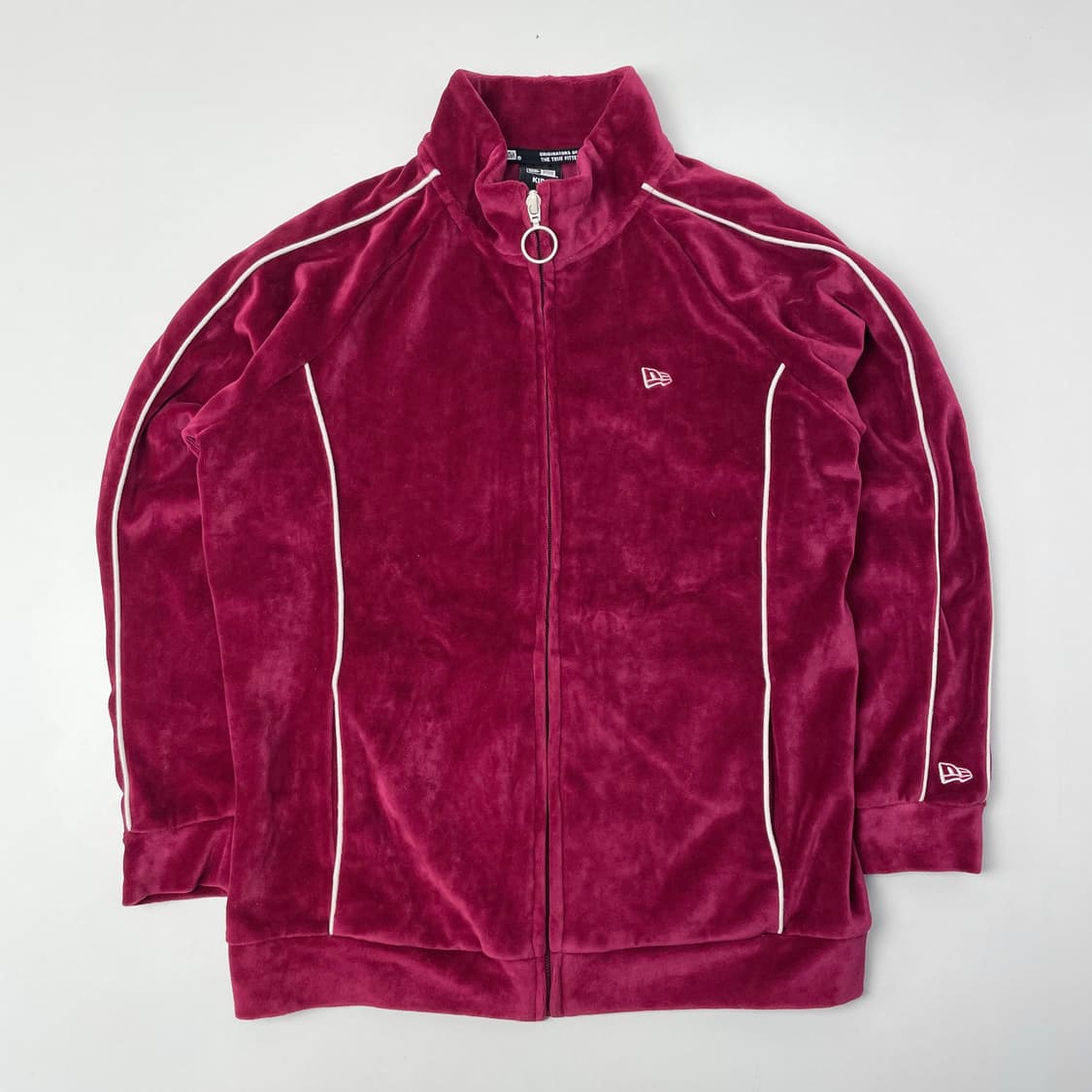 [중고] 뉴에라 키즈 벨벳 트랙 세트 버건디 상품이미지2