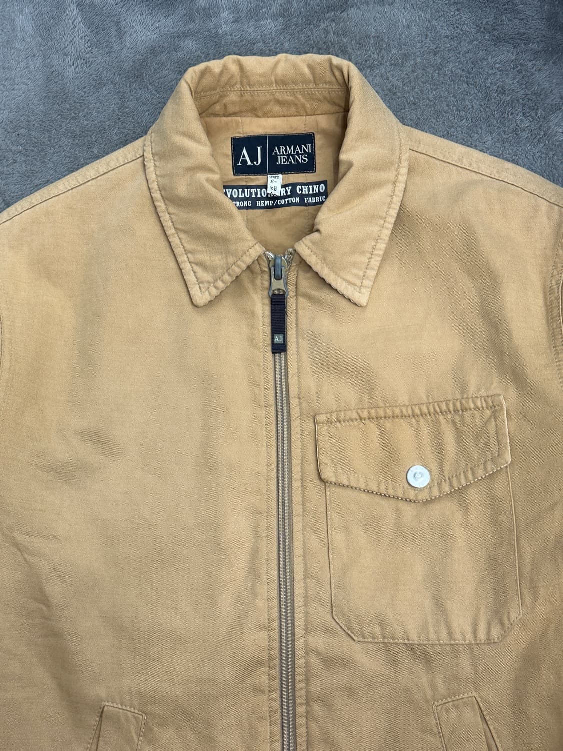 00s Armani jeans 슈퍼 토파 자켓 L 상품이미지4