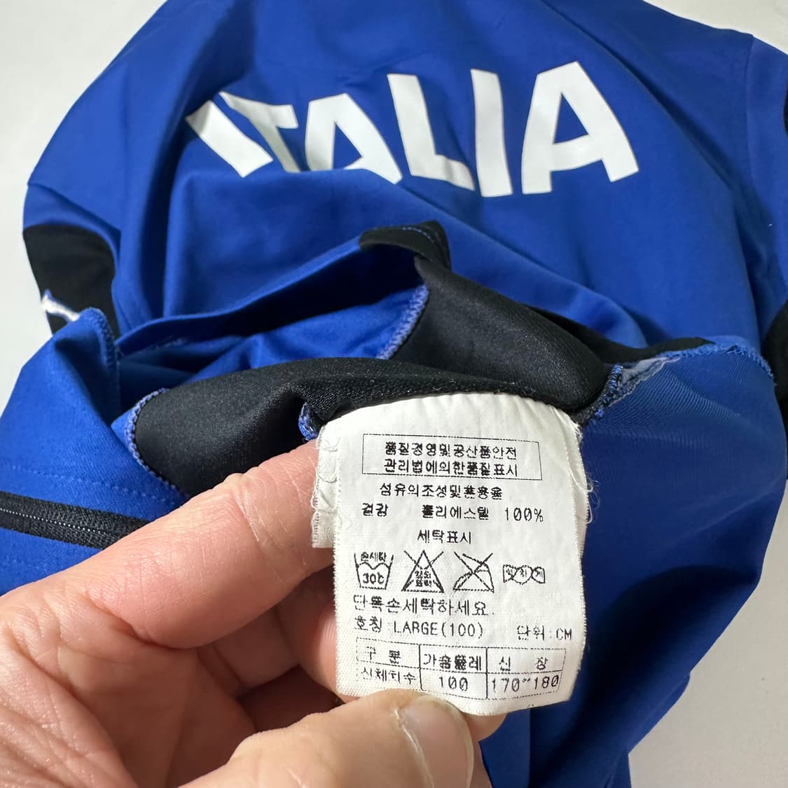 95-100 L 카파 풋볼 파검 이탈리아국대 반팔 축구트랩탑 상품이미지7