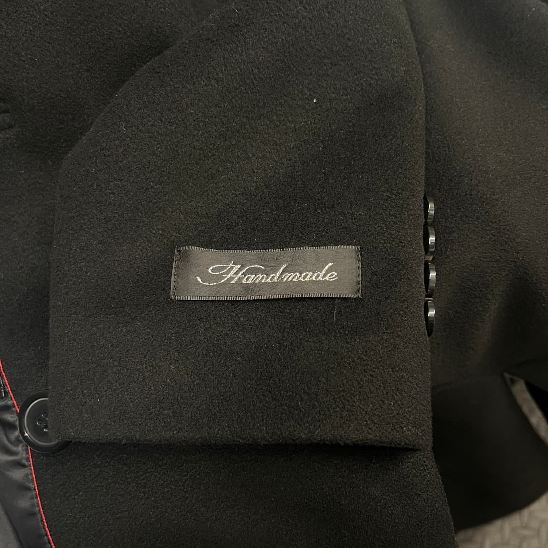 데꼬로소 [Handmade] 테일러드 롱더블코트 XL 상품이미지10