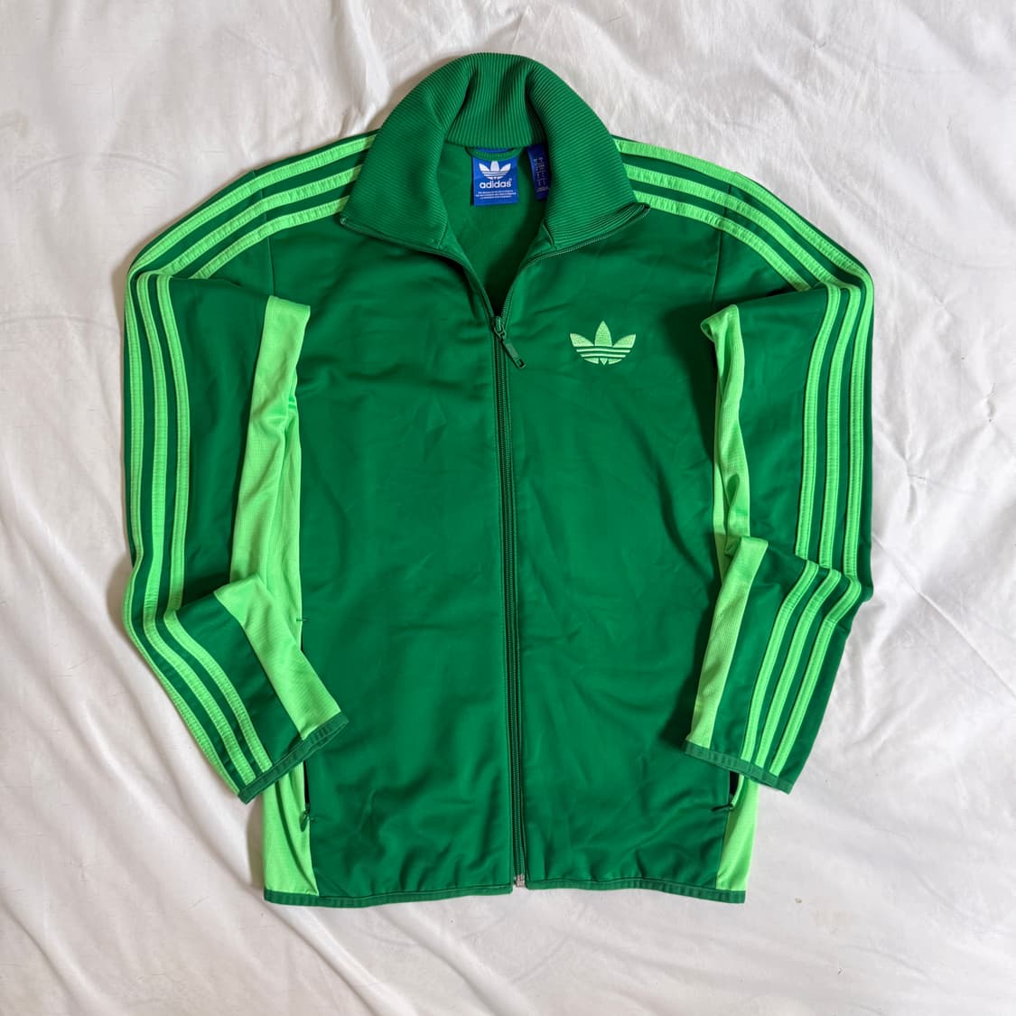 아디다스 구형 트랙탑 구파이어버드 그린 져지 M 상품이미지2