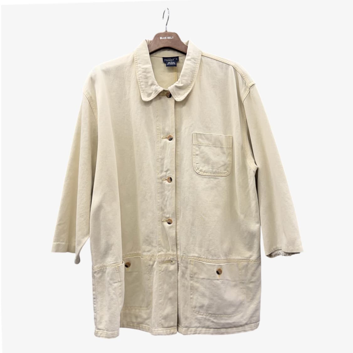 USA VINTAGE 프렌치워크자켓 7부소매 스냅포켓 디테일 상품이미지1