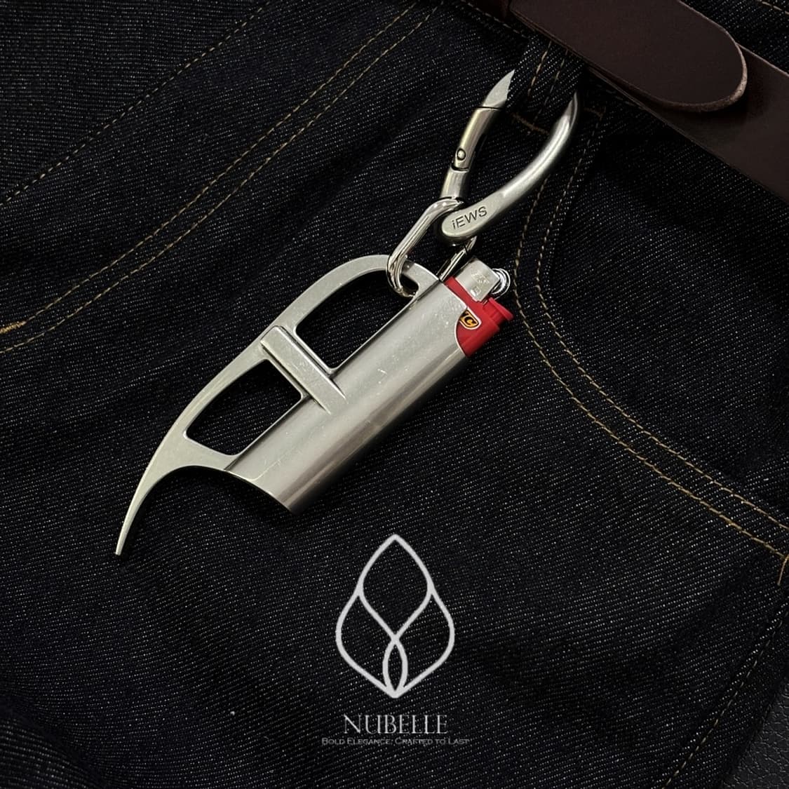🌗 lighter case keyring / 스틸 라이터 케이스 키링 상품이미지2