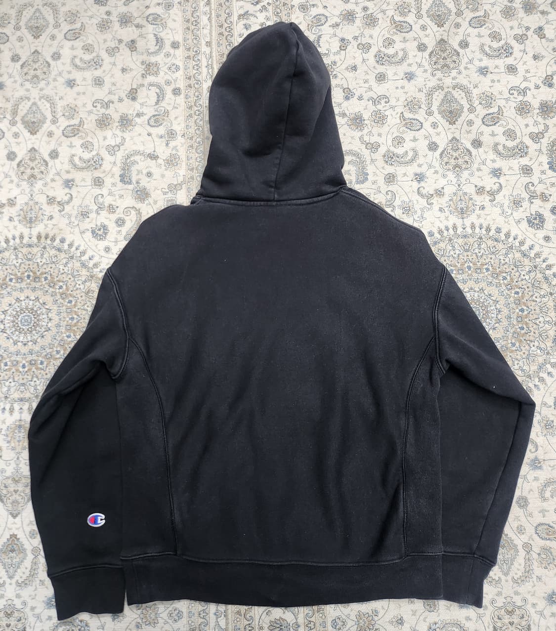 champion 챔피온 블랙 후드티 M 상품이미지2