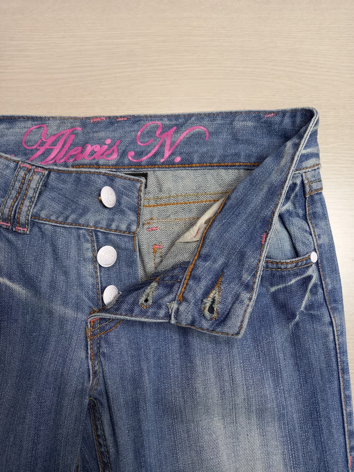 27 Alexis N 제시뉴욕 데미지워싱 부츠컷 27-619 상품이미지6