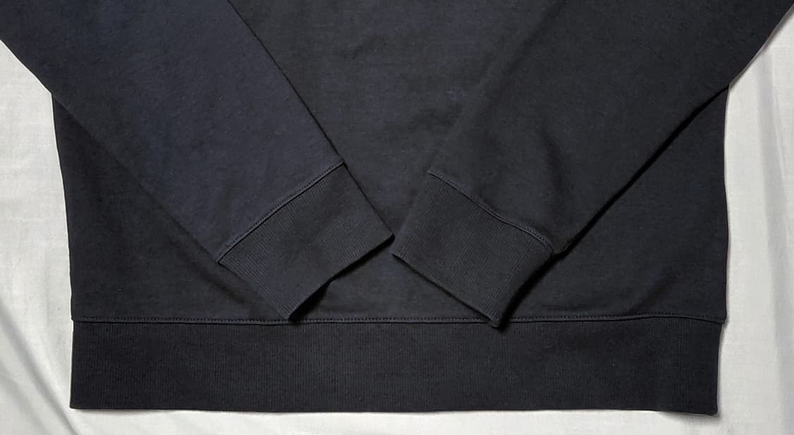 [COS] 코스 정품 하프 집업 맨투맨 (블랙/M) 상품이미지3