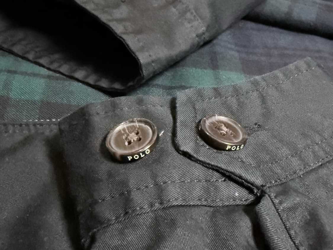 폴로랄프로렌 바라쿠다 바이스윙 해링턴자켓 블랙  XL 상품이미지5