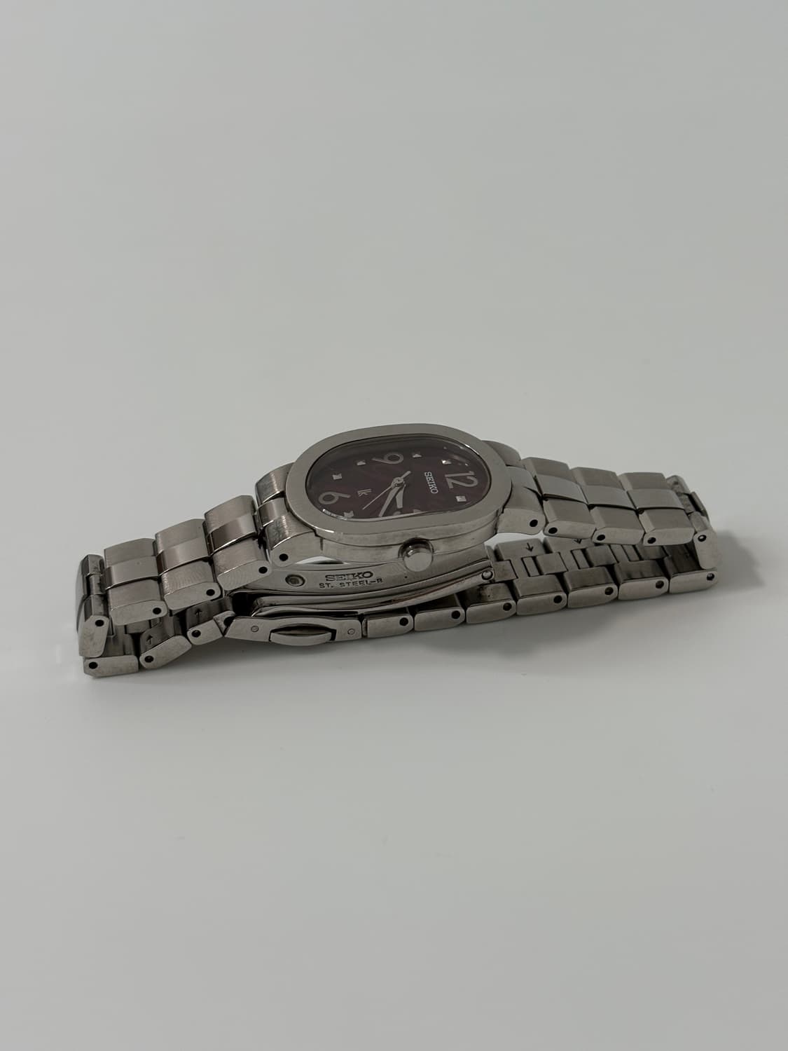 00s lukia wine dial oval ladies quartz 상품이미지5