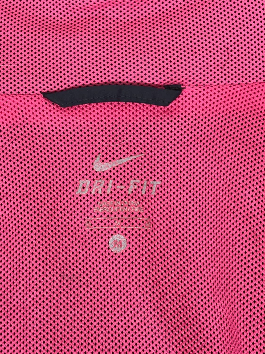 나이키 차콜 핑크 라인 후드 바람막이 자켓 M 상품이미지6