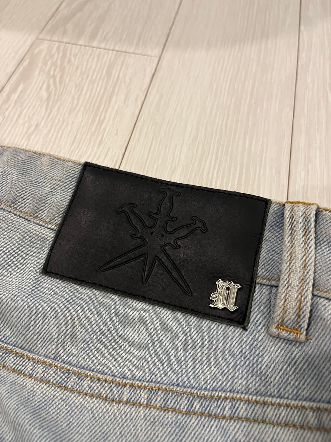 Unknown london 사이드 지퍼 데님 / 언노운런던 상품이미지7