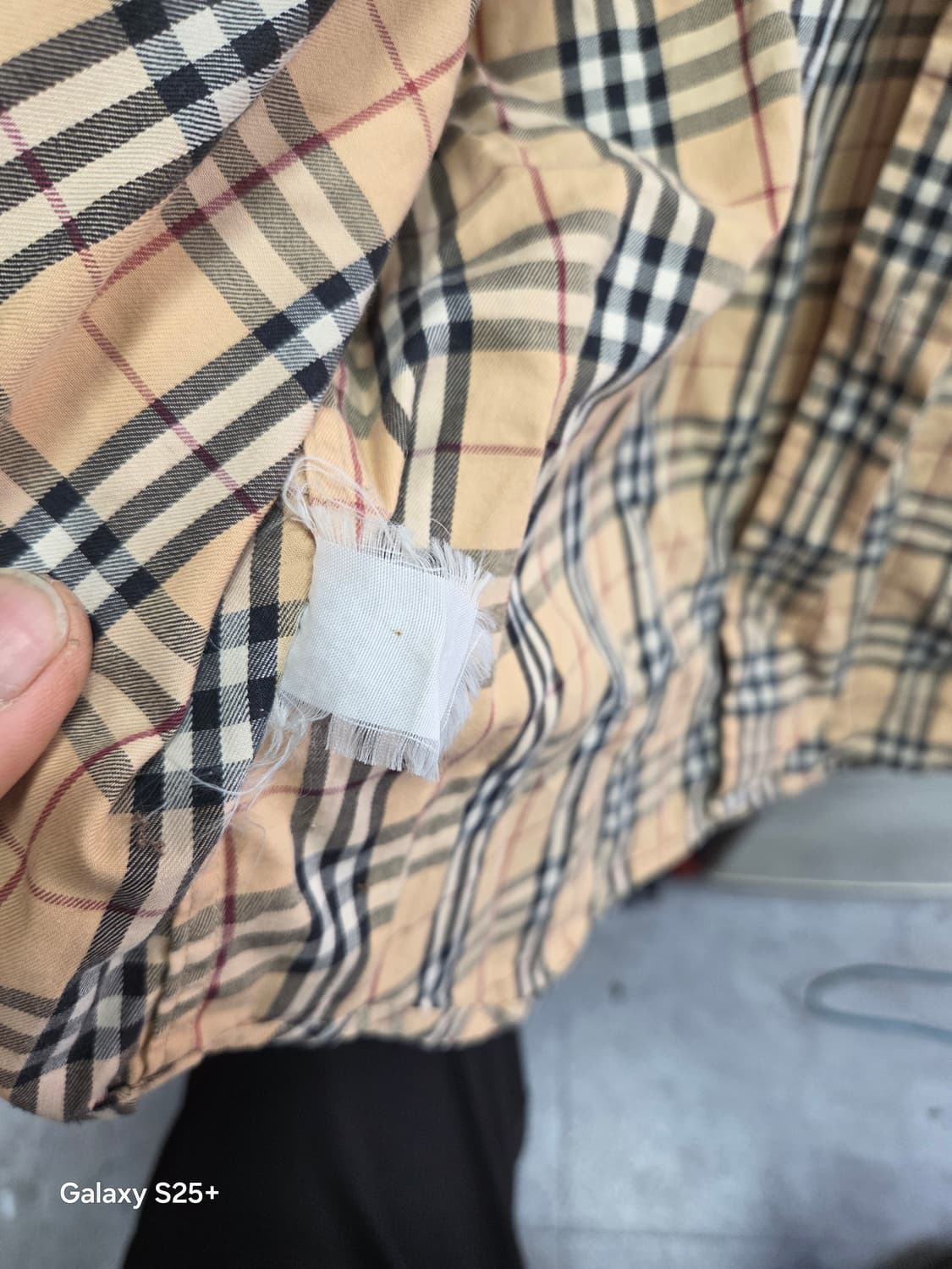 버버리   런던셔츠 상품이미지3