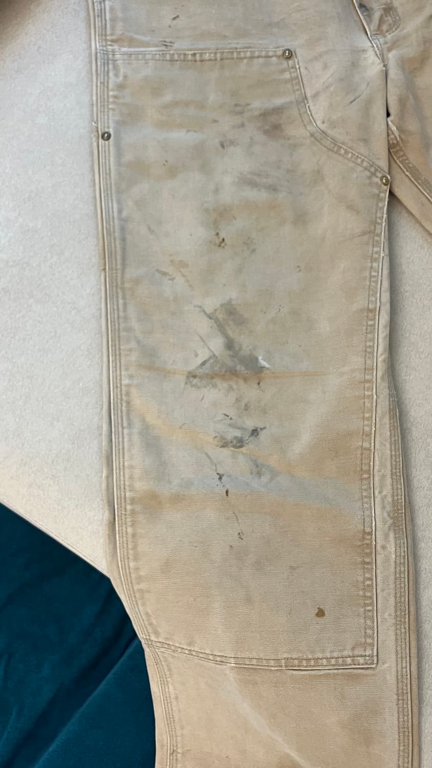 90s carhartt distressed fade double knee 상품이미지3