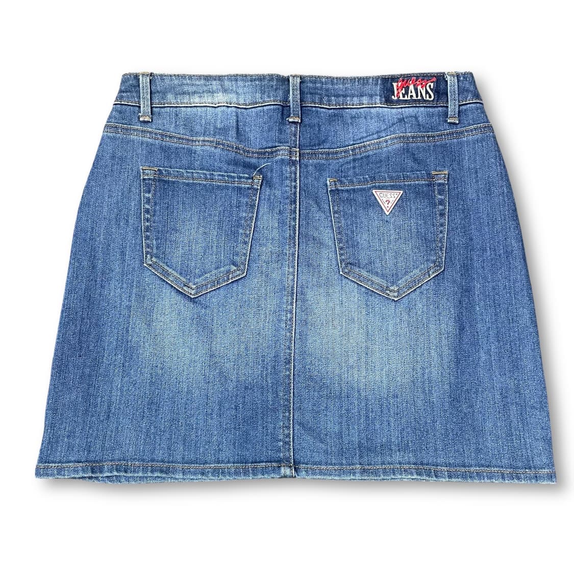 (28) 게스 중청 워싱 미니스커트 상품이미지2