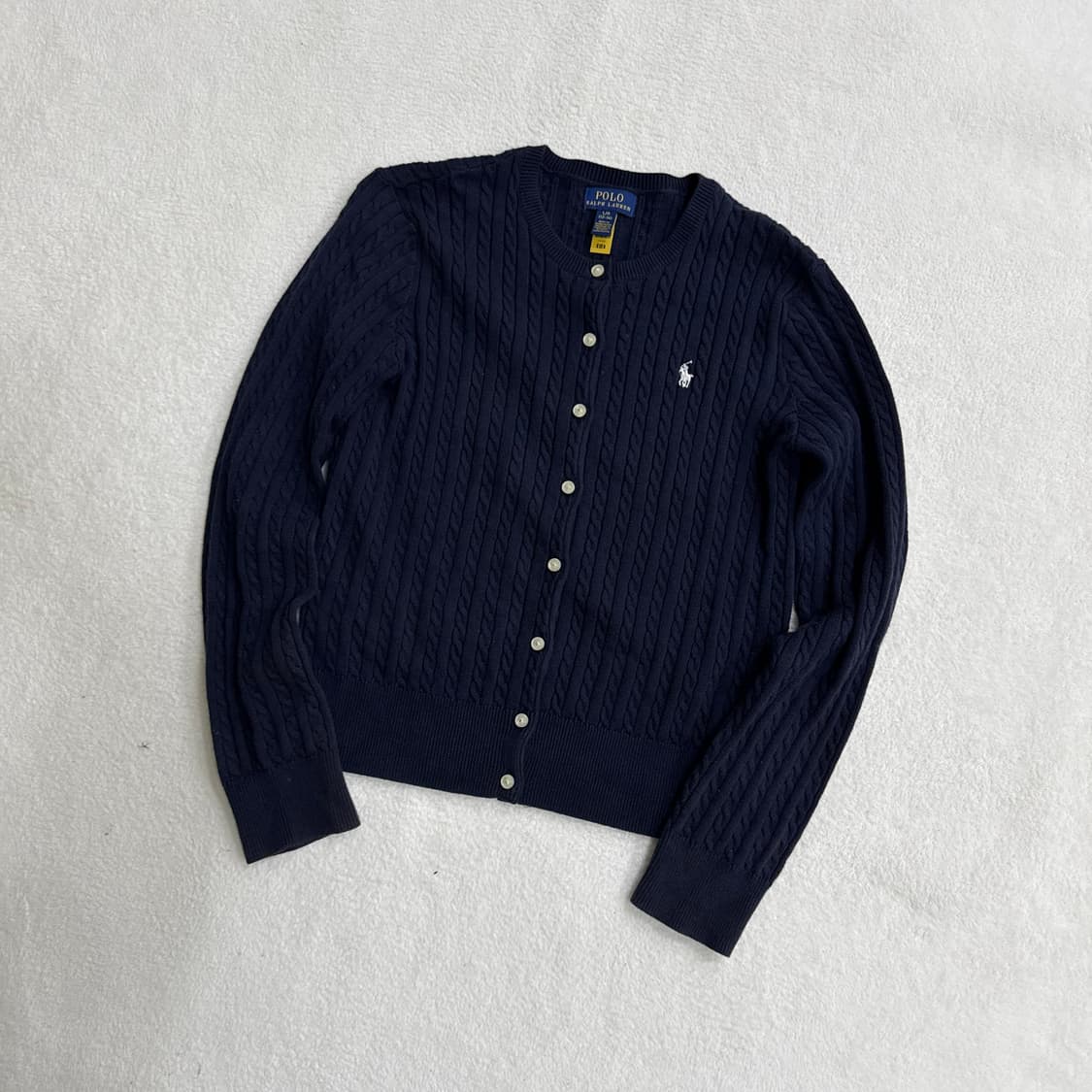 L 폴로랄프로렌 케이블 니트 가디건 0401T 상품이미지1