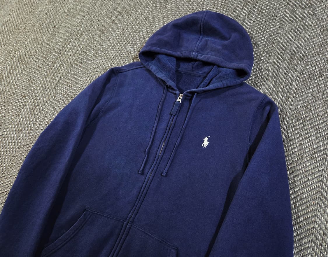 폴로 랄프로렌 네이비 풀집업 후드집업 상품이미지3