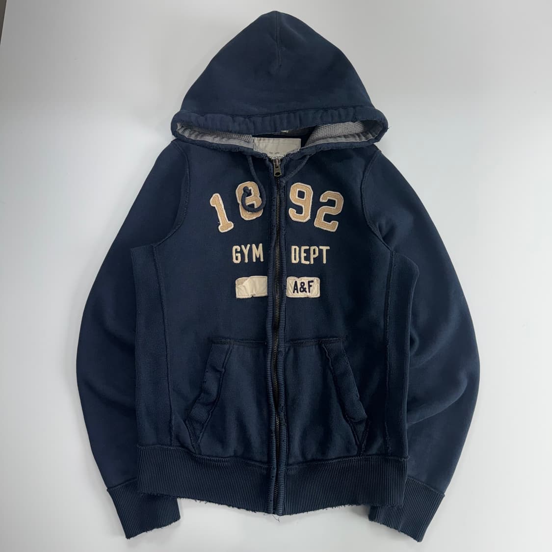 Abercrombie 아베크롬비 네이비 후드집업 상품이미지3