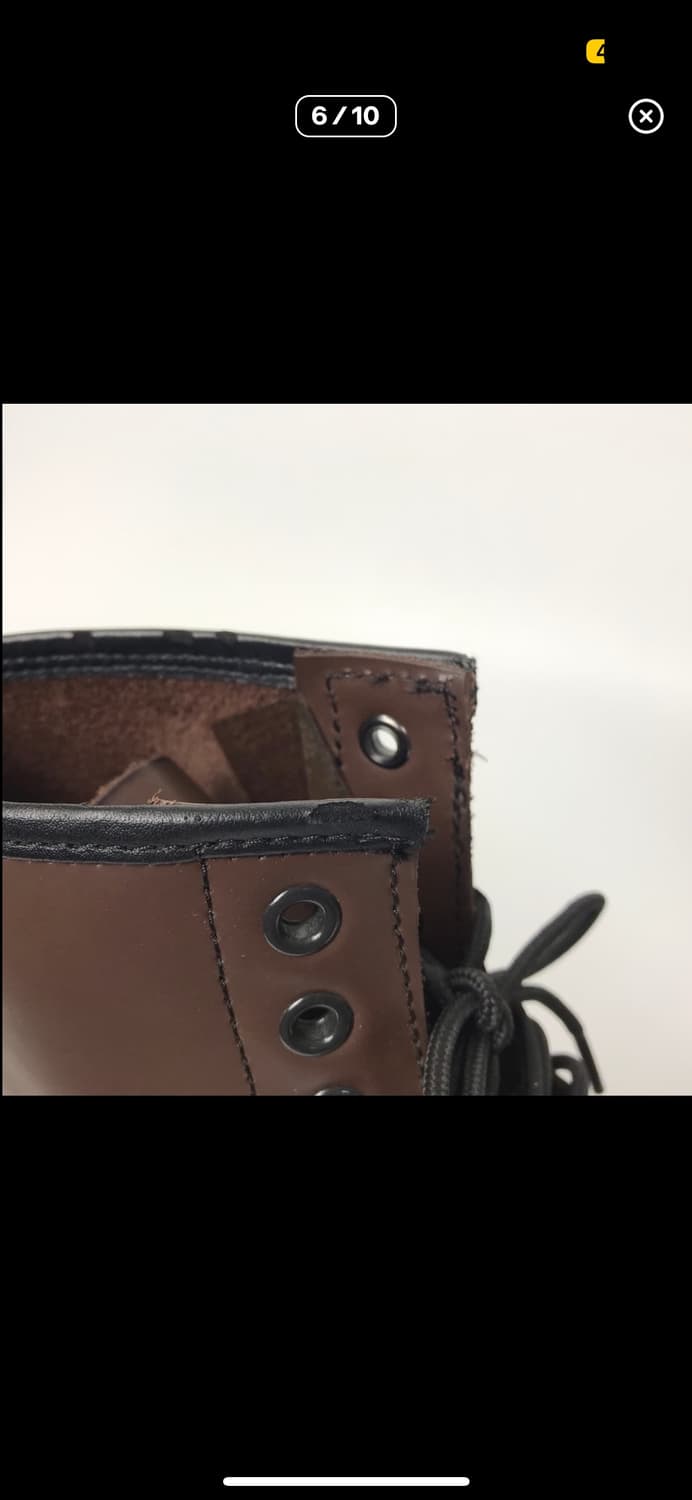 닥터마틴 8홀 브라운 워커 부츠 여성 상품이미지6