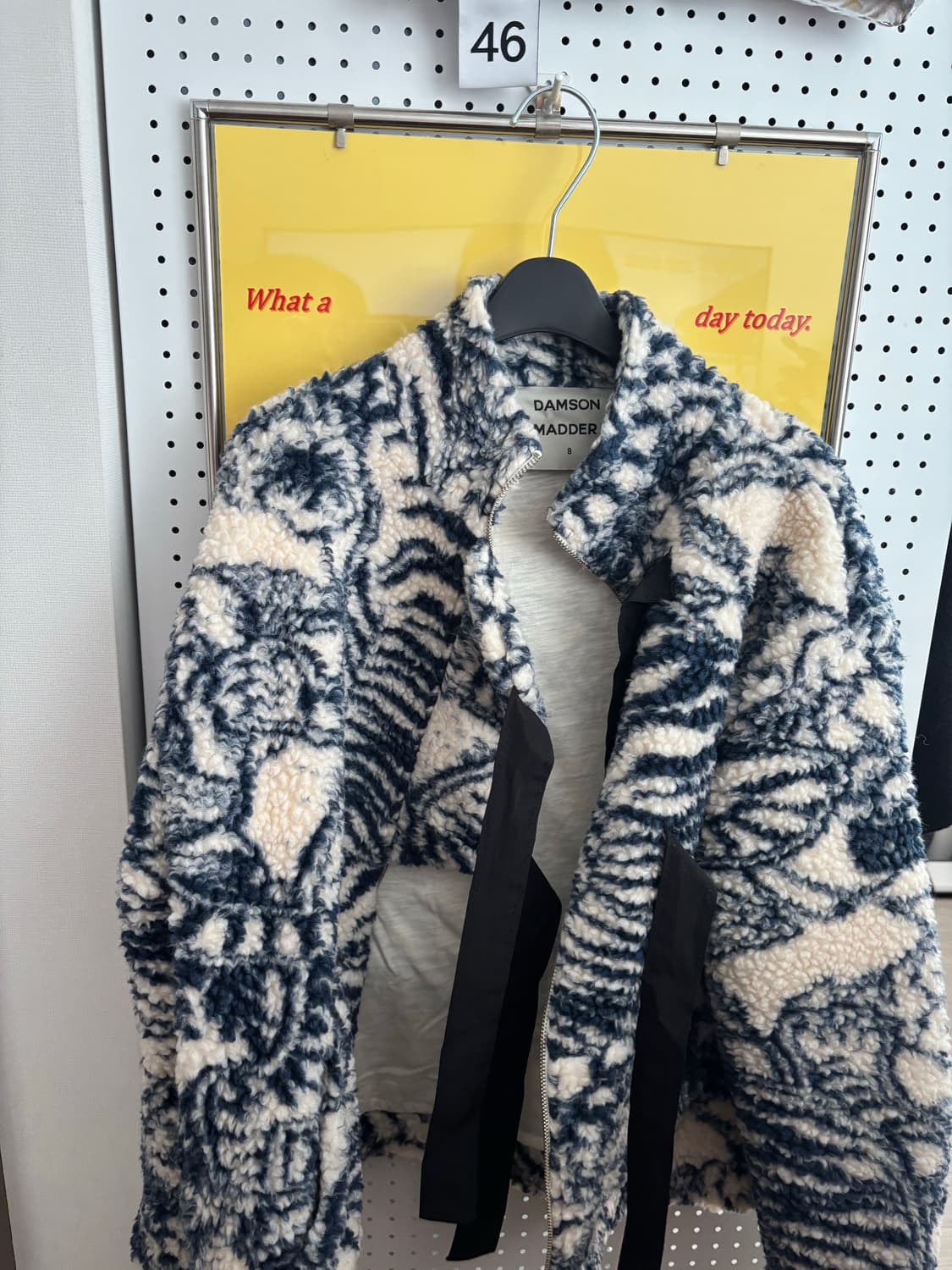 Damson madder 뽀글이 자켓 상품이미지6